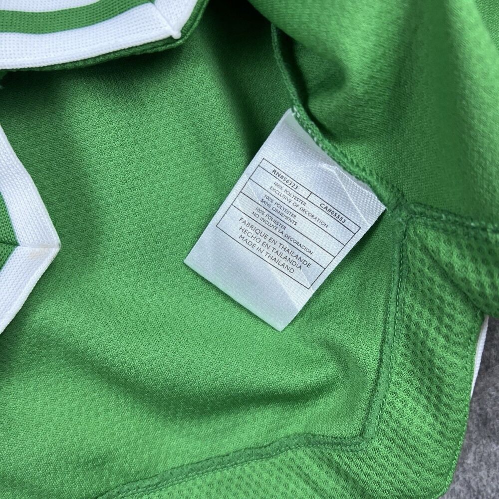 Vtg Nike Basketball Men's Shirt Long Sleeve Boston Celtics Green Y2K Size Medium - Picture 9 of 14